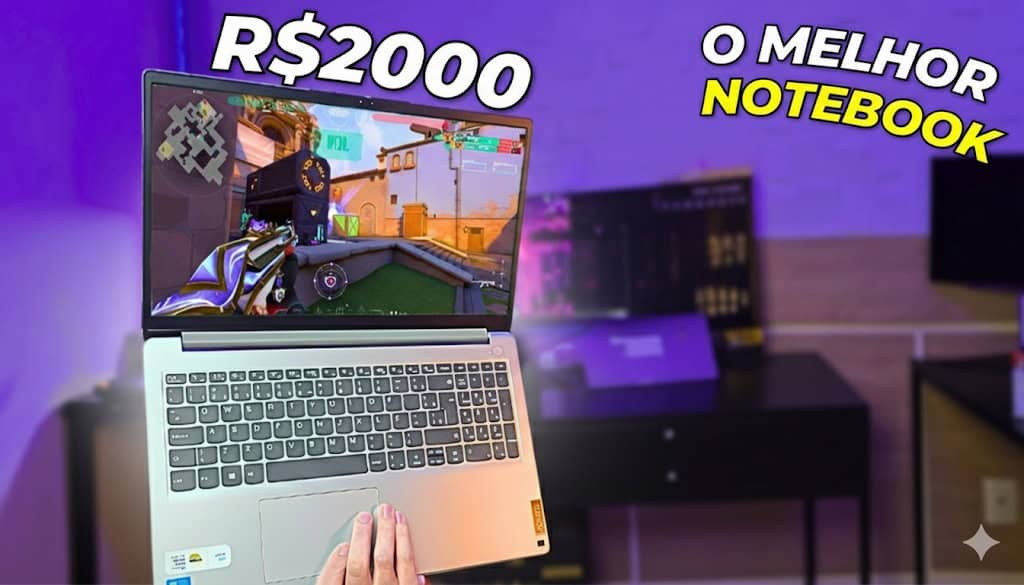 Notebook Barato para Estudar e Jogar em 2025: Review Completo do Lenovo IdeaPad 1 15IRU7 (Core i3, 15,6")