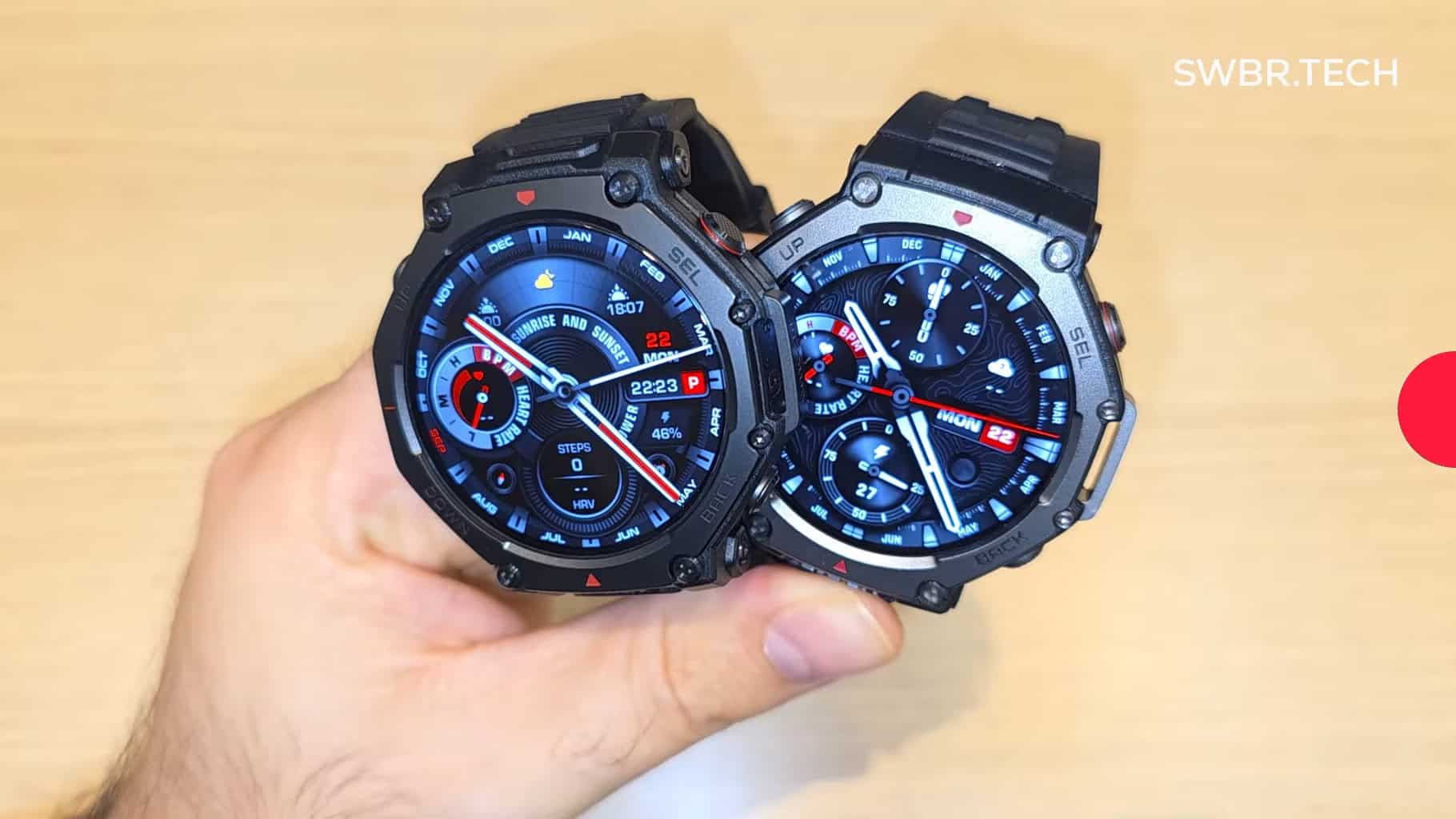 Amazfit T-Rex 3 Pro vs T-Rex 3: comparativo completo