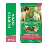 Ração DOG CHOW Extra Life Papita Filhotes 20kg