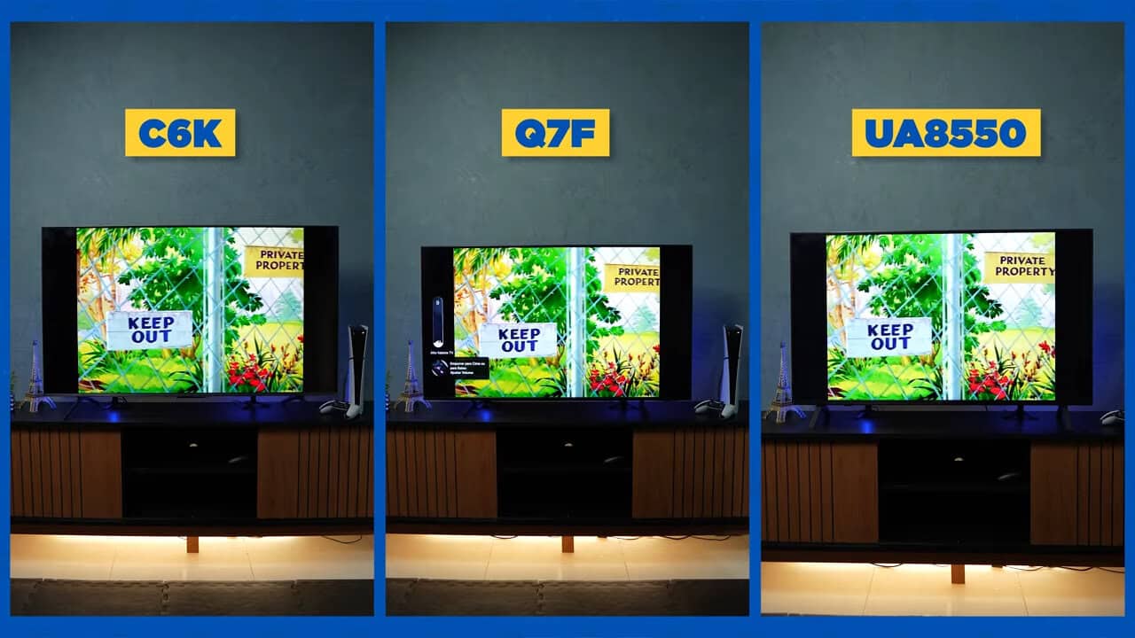 Upscaling em TVs Samsung, LG e TCL: qual entrega a imagem mais nítida hoje?