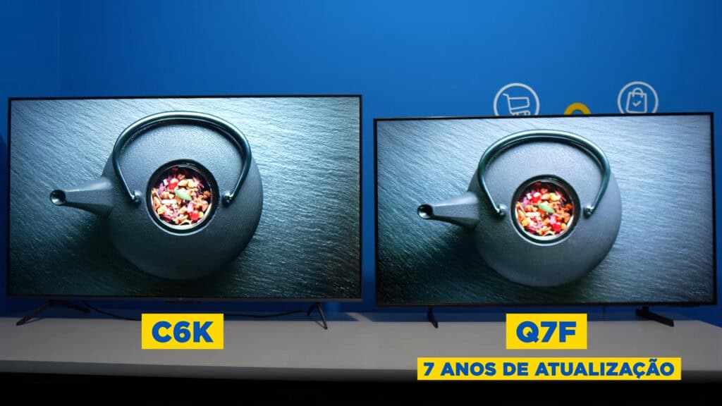 TCL C6K vs Samsung Q7F: Mini LED ou QLED? Qual Smart TV Comprar em 2025?