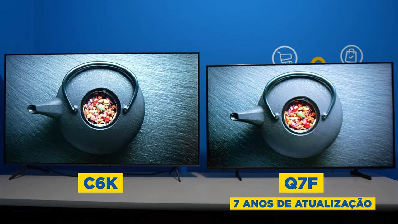 TCL C6K vs Samsung Q7F: Mini LED ou QLED? Qual Smart TV Comprar em 2025?