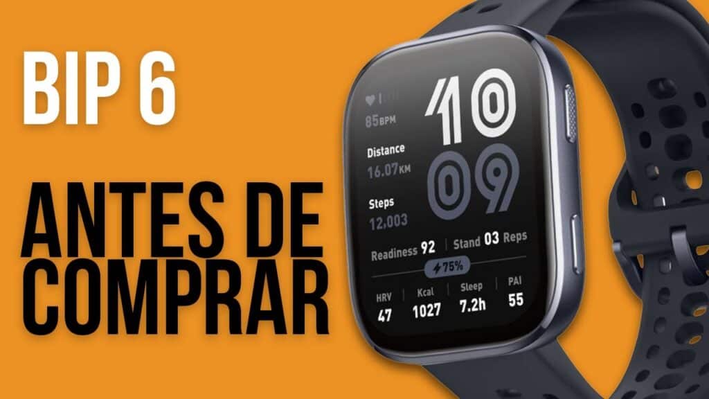 Amazfit Bip 6: 5 Verdades Antes de Comprar (Preço, GPS, Memória, Tamanho e Bateria) Amazfit Bip 6: 5 Verdades Antes de Comprar (Preço, GPS, Memória, Tamanho e Bateria)