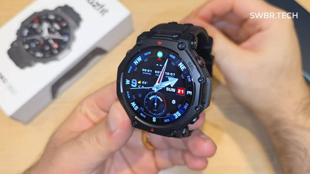 Amazfit T-Rex 3 Pro: Safira, 3000 nits, Titânio e bateria gigante — vale a pena? Amazfit T-Rex 3 Pro: Safira, 3000 nits, Titânio e bateria gigante — vale a pena?