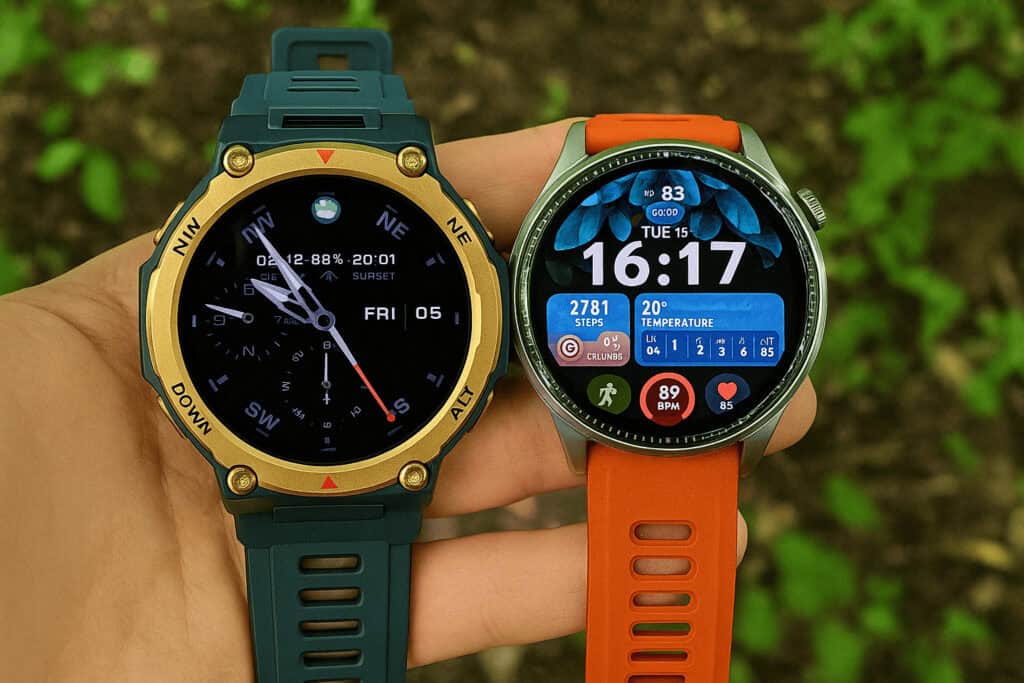 Amazfit T-Rex 3 Pro vs Amazfit Balance 2: Qual é o Melhor Custo-Benefício?