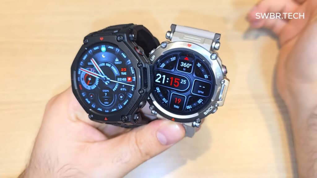 AMAZFIT T-REX 3 PRO vs AMAZFIT T-REX ULTRA – Comparativo Detalhado AMAZFIT T-REX 3 PRO vs AMAZFIT T-REX ULTRA – Comparativo Detalhado