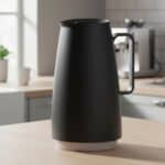 Bule Termico Tramontina Exata Em Plastico Preto Com Ampola De Vidro 500 Ml