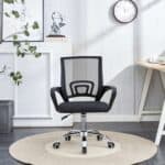 Cadeira de Escritório Giratória Or Design 3310 Preta Ergonomica