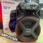 Caixa Amplificada Mondial 250W Bluetooth Recarregável CM-250