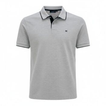 Camisas Polo Hering Masculina - Cinza Claro