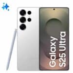Celular Samsung Galaxy S25 Ultra 5G Titânio Prata, 256GB, 12GB RAM e Câmera Quádrupla de 200MP + 50MP + 10MP + 50MP