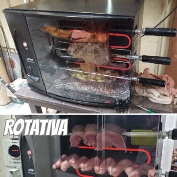 CHURRASQUEIRA ELETRICA ROT. VITTA SMART 3 ESPETOS - 220V - ARKE
