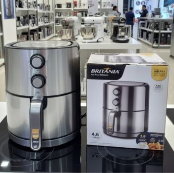 Fritadeira Air Fryer Britania Bfr46pi 46l 1500w 127v 110v