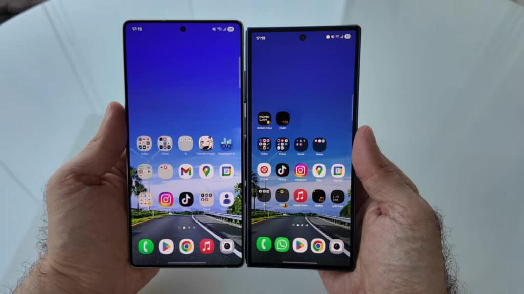 Galaxy S25 Ultra vs Galaxy Z Fold7: qual comprar em 2025? Comparativo completo após 1 mês de uso