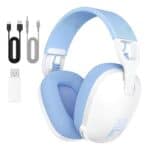 Headset Gamer Onikuma B2 Fone Tipo G435 Bt-5.3 Ps5 Ps4 Pc Cor Branco