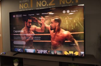 Artigos Hisense 116UX RGB Mini LED (116”): a primeira RGB Mini LED do mundo com 8.000 nits, som 6.2.2 e Google TV