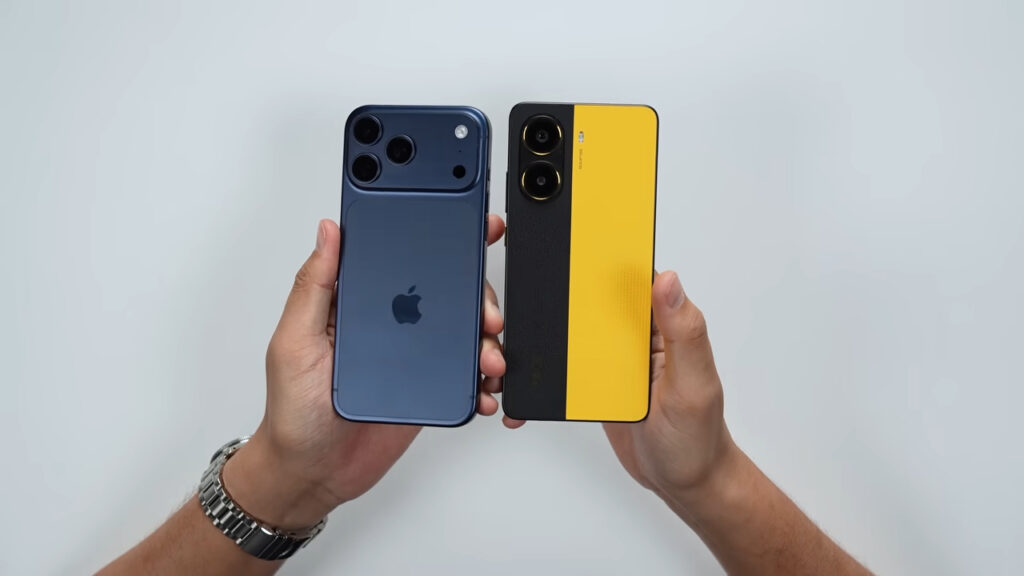 iPhone 17 Pro Max vs Poco X7 Pro – Qual vale mais a pena em 2025?