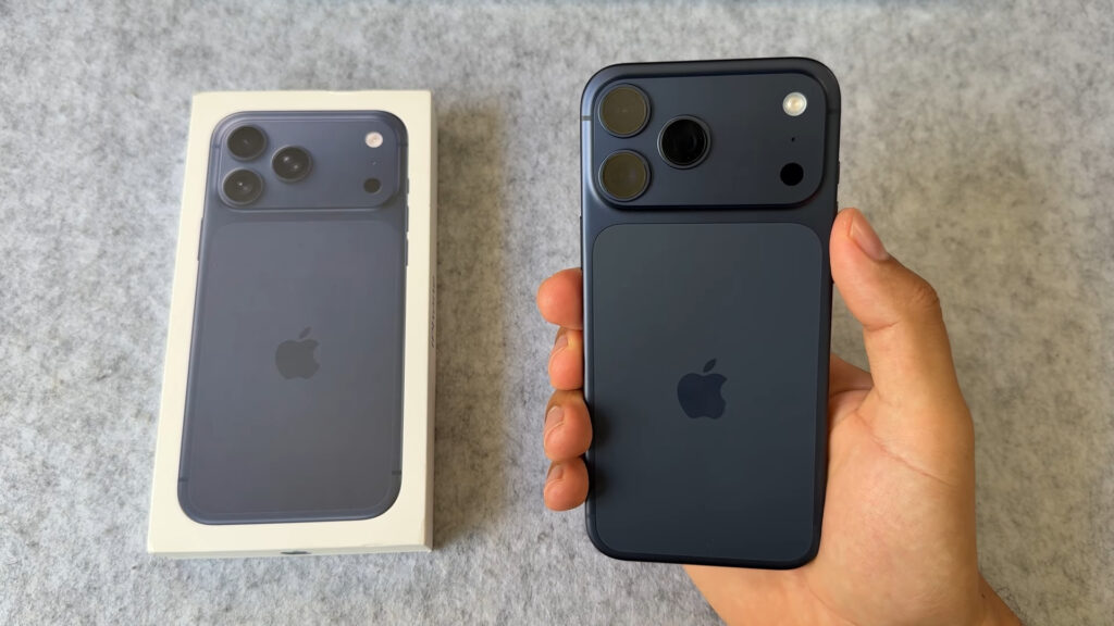 iPhone 17 Pro Max Azul Profundo: Unboxing e Primeiras Impressões