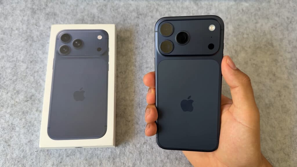 iPhone 17 Pro Max Azul Profundo: Unboxing e Primeiras Impressões iPhone 17 Pro Max Azul Profundo: Unboxing e Primeiras Impressões