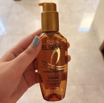 L’Oréal Paris Elseve Óleo Extraordinário Finalizador Capilar, Nutrição Profunda com 6 Óleos Preciosos, Anti-Frizz, Proteção Térmica até 230°C, Brilho Intenso para Todos os Tipos de Cabelo, 100ml