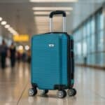 Mala de Viagem Média 15kg Eagle 65x42x26 Em Abs C/ Rodinhas 360 AC32