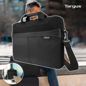 Maleta Targus Para Notebook Ate 15,6 Business Casual Preta + Garantia Vitalícia - TSS898