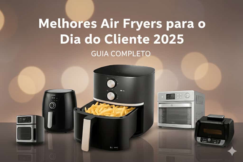 Melhores Air Fryers para o Dia do Cliente 2025