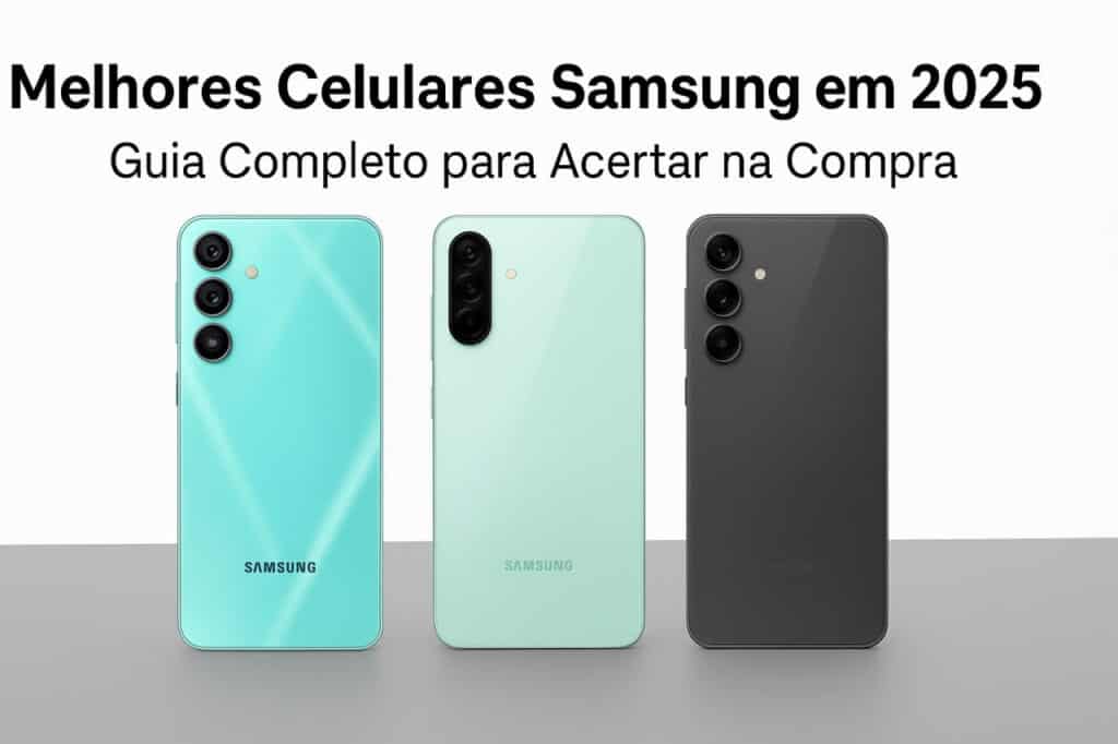 Melhores Celulares Samsung em 2025: Guia Completo para Acertar na Compra Melhores Celulares Samsung em 2025: Guia Completo para Acertar na Compra