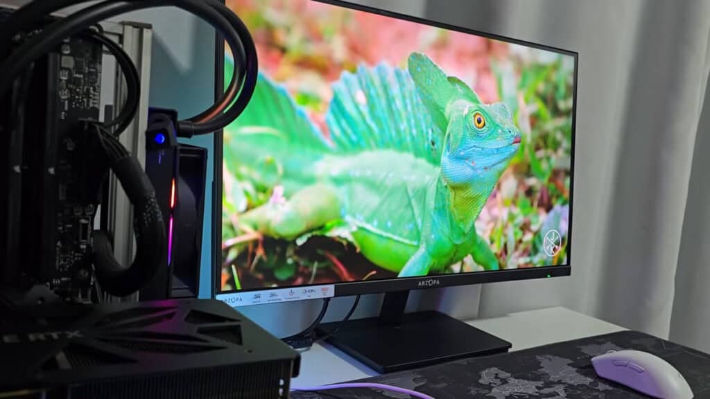 Monitor Arzopa M1RC 27” Quad HD 180 Hz: análise completa, prós e contras e se vale a pena em 2025