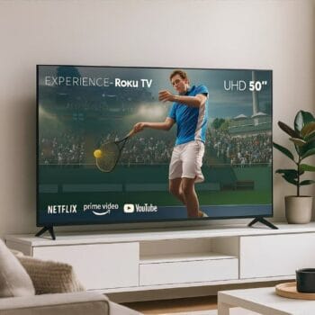 Multilaser – Smart TV 4K 50 DLED Wi-fi MultiExperience Roku Multi