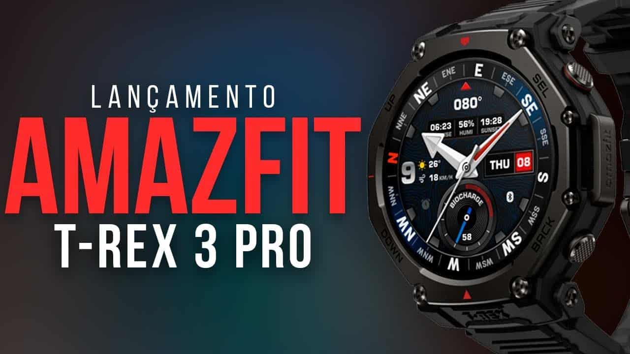 Amazfit T-Rex 3 Pro é lançado na IFA 2025 com titânio e até 25 dias de bateria Amazfit T-Rex 3 Pro é lançado na IFA 2025 com titânio e até 25 dias de bateria