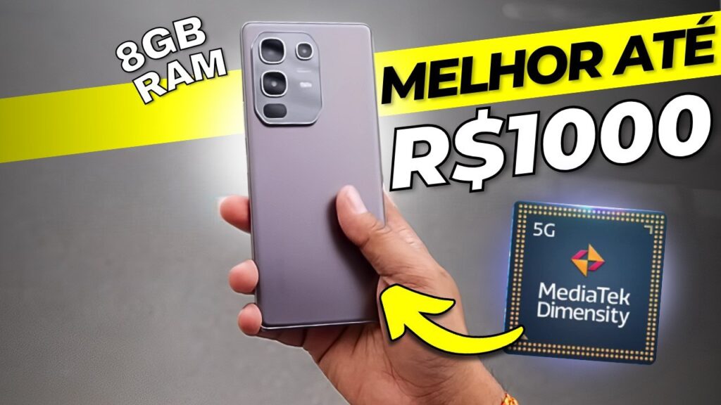 Melhores Celulares até R$ 1.000 em 2025 (Custo-benefício de verdade) Melhores Celulares até R$ 1.000 em 2025 (Custo-benefício de verdade)