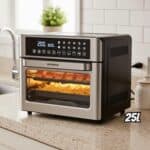 Promotop: As melhores Promoções,cupons e descontos! Fritadeira Air Fryer Forno Oven Digital 25L, Mondial, Preto/Inox, 2000W, 110V – AFO-25L-BI