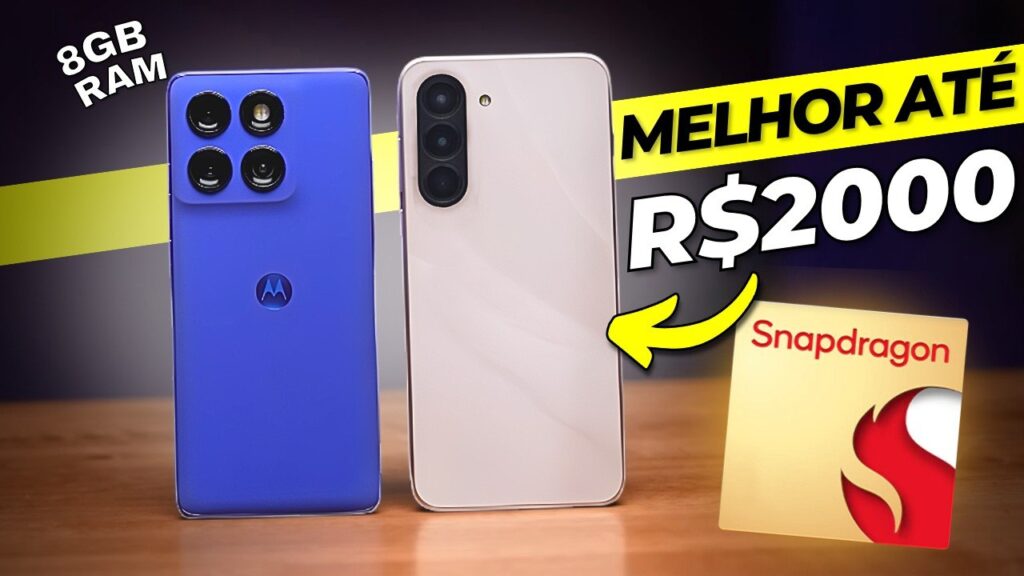 Melhores Celulares Até R$2.000 em 2025: Guia de Custo-Benefício