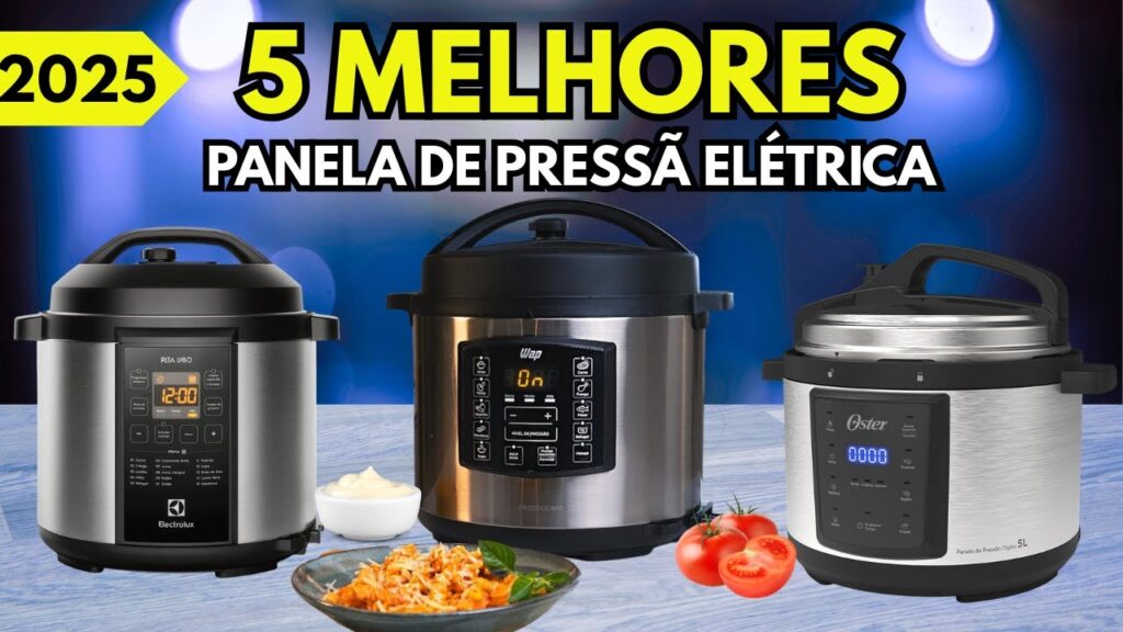 TOP 5 Melhores Panelas de Pressão Elétrica em 2025