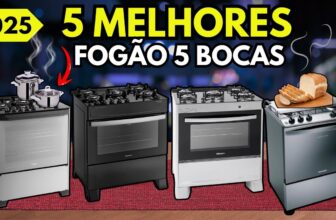 Artigos Melhor Fogão 5 Bocas em 2025: Top 5 Modelos Para Comprar