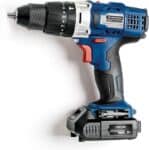 Tramontina 42404001, Parafusadeira / Furadeira, Bateria de Lítio 18V, Motor com 2 Velocidades, com Impacto, Azul