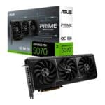 Placa de Vídeo ASUS PRIME RTX 5070 O12G NVIDIA Geforce, 12GB, GDDR7, Blackwell e DLSS4, Ray Tracing, Edição OC - 90YV0M10-M0NA00