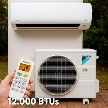 Ar-condicionado Hw Inverter Daikin Full 12.000 R-32 Fr Cor Branco