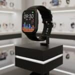 Relógio Smartwatch Bluetooth Abs+pc Suporte Multi-idioma Caixa Preto Pulseira Preto Bisel Preto Desenho Da Pulseira Milanese