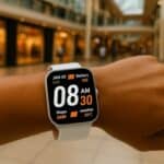 Relógio Smartwatch Qcy Watch Gs S6 Bluetooth Ipx8 Cor Cinza