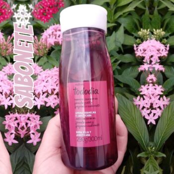 Sabonete Líquido em Gel Tododia Amora Vermelha e Jabuticaba 300ml
