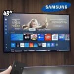 Samsung Smart Tv 43" Crystal Uhd 4k 43du800b 2024