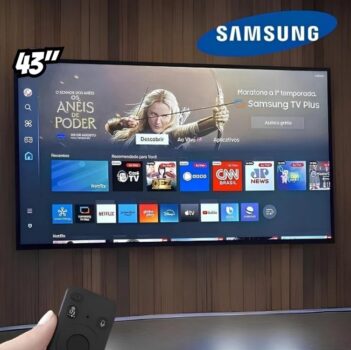 Samsung Smart Tv 43" Crystal Uhd 4k 43du800b 2024