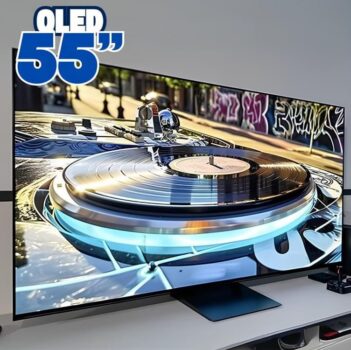 Samsung Vision AI TV 55" QLED 4K Q8F 2025, Pontos Quânticos, Processador com AI, Xbox Cloud Gaming 55"