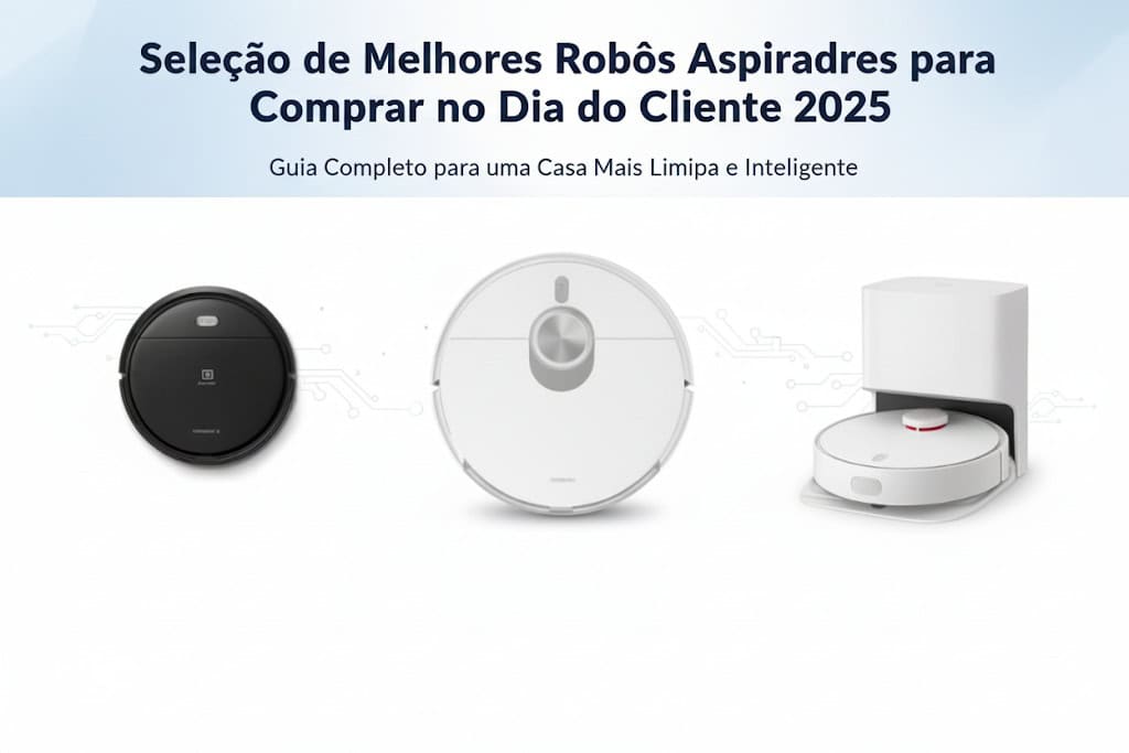 Seleção de Melhores Robôs Aspiradores para Comprar no Dia do Cliente 2025