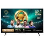 Smart TV Hisense QLED 4K UHD 50" 50Q6N Polegadas com Wi-Fi - 50A51HUA