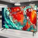 Smart TV HQ 65" 4K tela sem bordas design Slim HQS65NKHM