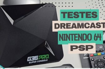 Artigos Testando o G36 PRO com Jogos de PSP, N64 e Dreamcast