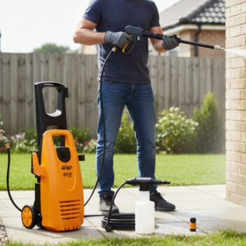 WAP Lavadora de Alta Pressão ECO WASH 2350, 360L/h, com Jato em Leque e Concentrado, 1750psi 1650W 220V
